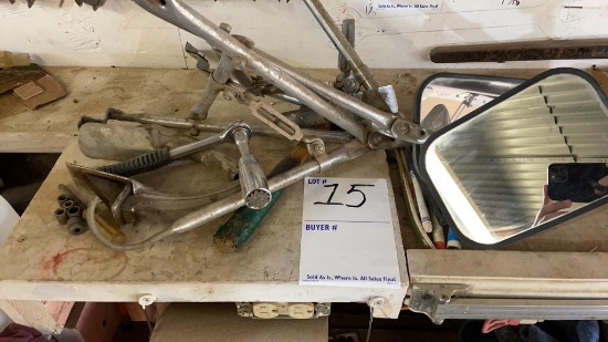 Fits-All Socket and wrench, mirrors, hammer, and