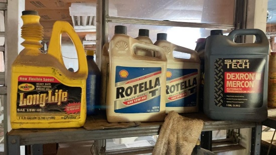 Assortment of various oils