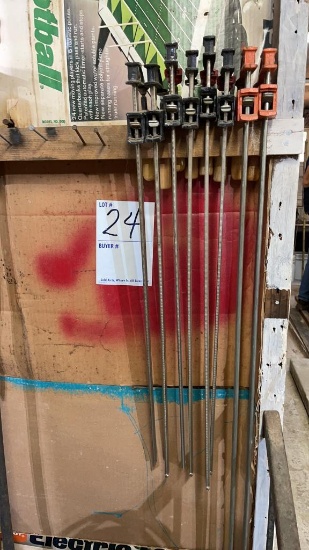 Bar clamps (x8)