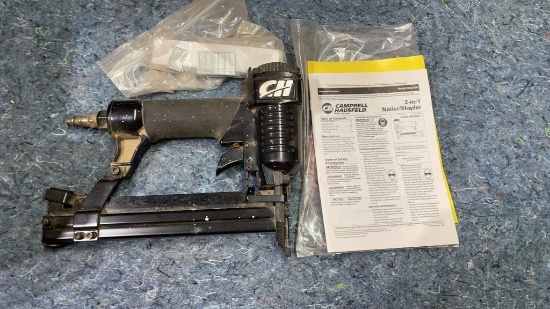 Campbell Hausfeld Nailer Stapler combo with