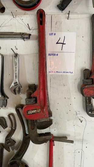 Large pipe wrenches