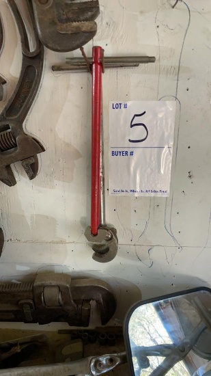 Plumbers wrenches