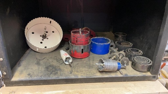 Lot of hole saws