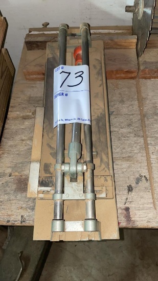 Tile cutter