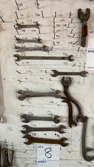 Open end wrenches (standard) and break tool