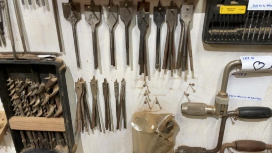 Paddle bit set