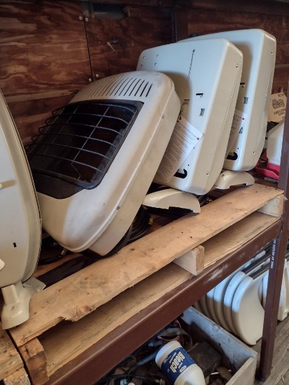 Natural Gas Heaters (x4)