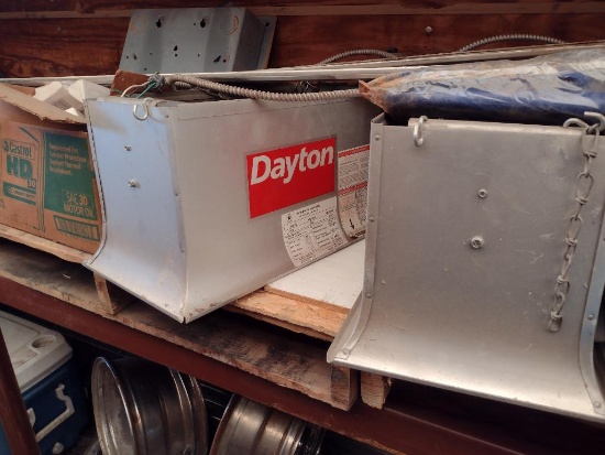 Dayton Shop Heaters (x2)