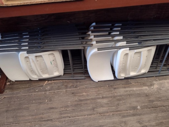 Lifetime Chairs (x12)
