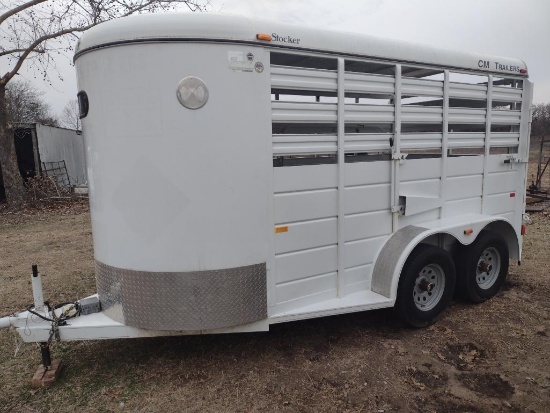 CM Trailers 14' Stock Trailer