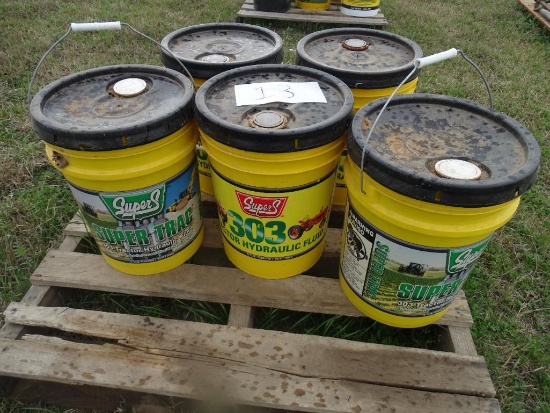 5 Gal Buckets Hydraulic Fluid (x5)