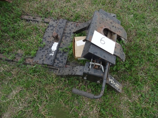 Fifth Wheel Hitch with Goose Neck plate
