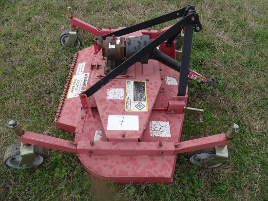 4' 3 point finish mower