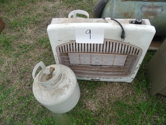 Propane Heaters with Bottles