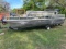 2002 Voyager 22' Pontoon Boat with 2003 Mercury 90hp Motor and Trailer