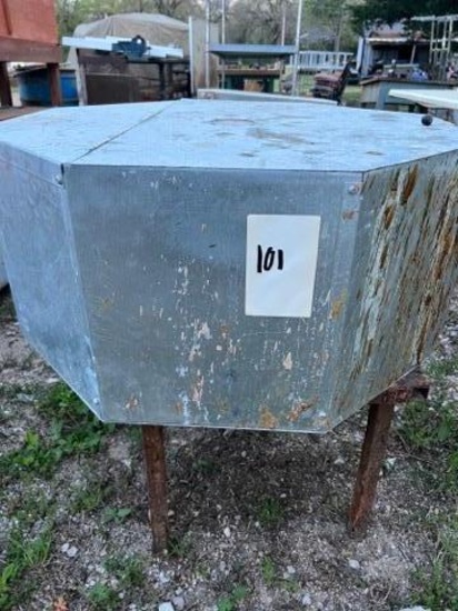 Octagonal Tank on Stand