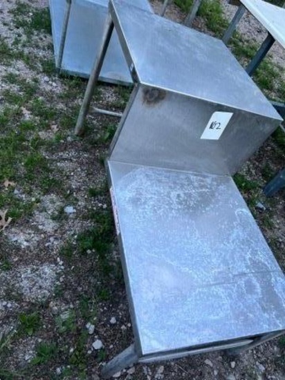 Stainless Steel Multi-Level Table
