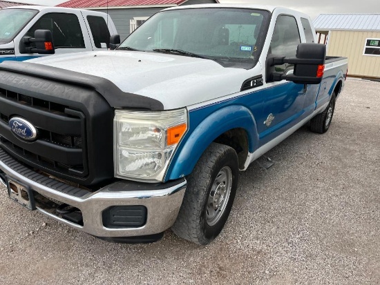 2011 Ford F-250 Pickup Truck, VIN # 1FT7X2AT1BEC67491