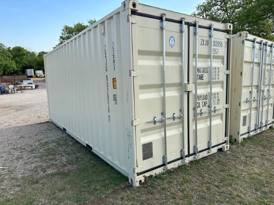 Single Use 20' Shipping Container - Like New
