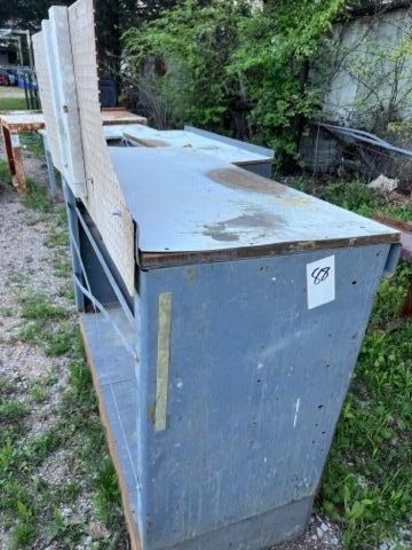 Worktable with Shelf