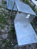Stainless Steel Multi-Level Table