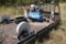 Utility Flat Bed with Hose Reels and Air Compressor (Compressor Doesn't Run)