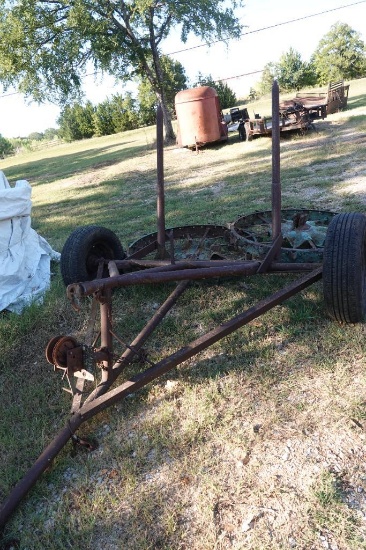 Shop Built Bale Buggy