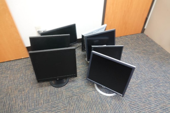Lot of Computers with Monitors