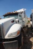 2012 Peterbilt Side Load Trash Truck: Bad motor (Cummins engine), Southwestern Equipment 38-yard