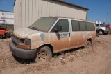 2007 Chevy EX3 Van, Vin 1GAHG35U671205606. Needs new Front end. Needs tires. Condition ? Poor.