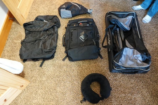 Lot of Bags and Travel Misc