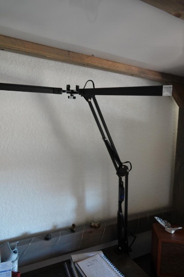 Desk with Monitor Stand