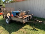 Welder with Trailer and Tools