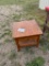 oak side table