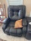 leather recliners w/center console