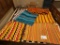 lot of handmade throws