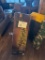 pre-lit Christmas tree and southwest decor