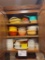 contents of cabinet