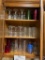 contents of cabinet