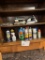 contents of cabinet