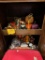 large lot of seasonal decor