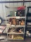 shelf and contents