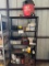 shelf and contents