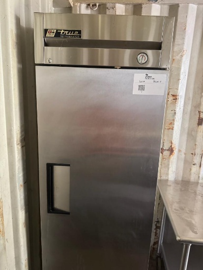 True ss single door refrigerator