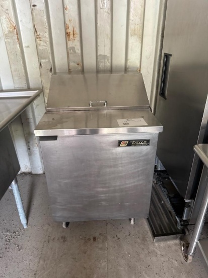 True single door prep station