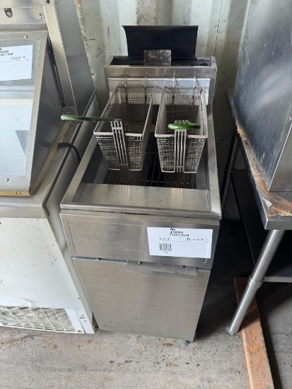Frymaster 2-basket gas deep fryer