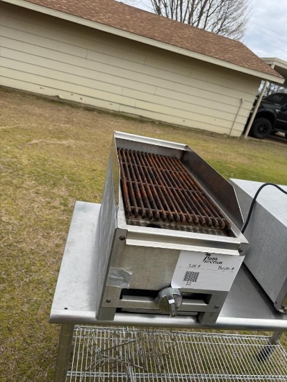 gas charbroiler