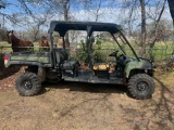 John Deere Gator 4x4 with dump bed and 3700 hours