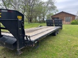2019 Big Tex Gooseneck Utility Trailer - 20' dual axle