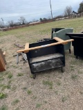 metal rolling cart